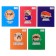 Notebook of 48 sheets in Calligrata MOPS, covered cardboard, OFSET block, mix