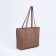 Bag Female Tout with zipper, beige color