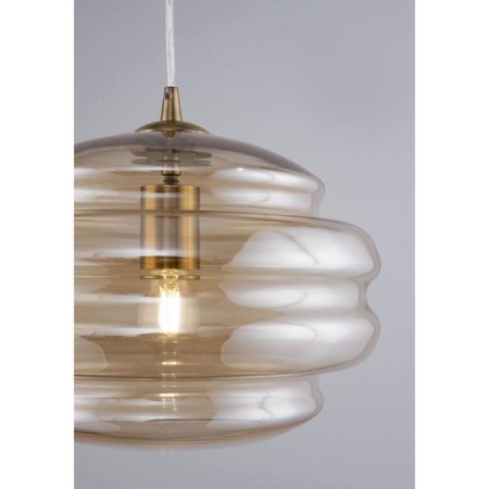 Ruche lamp, 1x60W E27, brass color-1