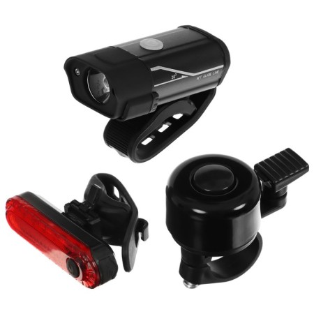 Dream Bike bicycle lamps: front, rear, call