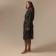Tainted female bathrobe SL Home: Basic "Grig Sandra", size L, 100% cotton, 420 g/m2