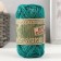 Yarn "Golden Jute fiber" 100% jut 50m/50g set 2pcs (green)