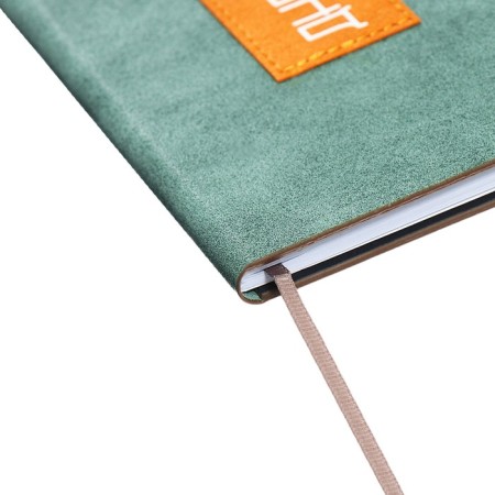 Universal diary for grades 1-11 "Geometry", solid cover of artificial leather, silkography, lies, 48 ​​sheets, brown-turquoise-2