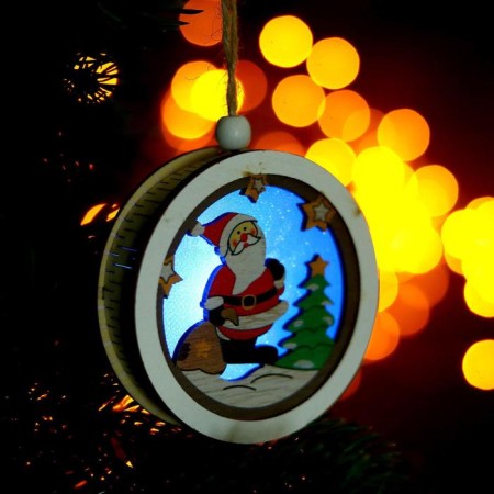 Light decor with the suspension "Fairy Tale" 7.8 cm, mix-1