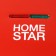 Sandwich Homestar HS-2003, 800 W, anti-stick coating, red