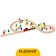 Railway with stations, 48 ​​parts