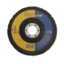 The circle of fiberglass on the metal of the tundra, for grinding and polishing, 125 x 22 mm