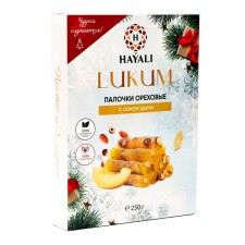 Lukum sticks hayali nuts with a melon 250g