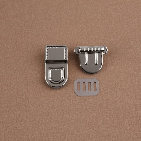 Bag Fraille, 2.5 × 3.1 cm, silver color-2