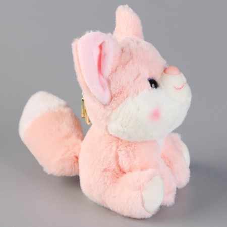 Soft toy "cat" on a key fob, 12 cm-1