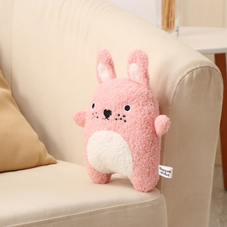 Soft toy "Bunny", 20 cm, pink color-1