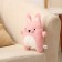 Soft toy "Bunny", 20 cm, pink color