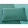 A set with a veil "Molly", size 160x220 cm, 50x70 cm, color malachite