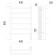 Terminus heated towel rail "Euromix" P6, 400x650 mm, chrome