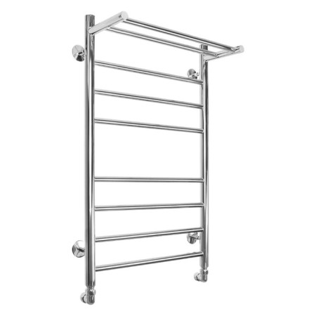 Water towel Domoterm "Medea" P8, 500x800 mm, with a shelf, chrome-1