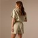 Female suit (shirt and shorts) SL Home p. S, light green