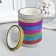 Adhesive tape plastic "shine" winding 3 meters width 0.7 cm mix