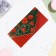 The envelope "Happy Birthday!" Cutting, congregation, embossing, red flowers