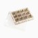Box for 12 sweets with cells "New Year's Balt", 14.5 x 18.5 x 3 cm, New Year