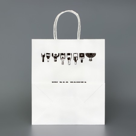 The package is white, with a joke, "well, since such a booze has gone," 24 x 14 x 28 cm-1