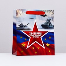 Laminated vertical package 