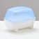 A toilet for rodents "Pijon", 10.2 x 7.2 x 7.2 cm, blue