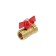 Ballic zein tap, internal/internal thread 1/2 ", butterfly