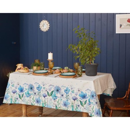 Baby "Ethel" forget -me -nots 149x220cm, 100% cotton, sarzha 190 g/m2-2