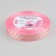 Satin tape with embossing "peas", 15 mm × 23 ± 1 m, color pink No. 04