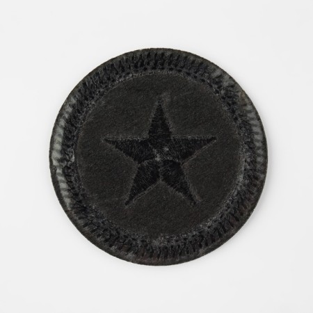 Thermal appliance from leatherette "Zvezda", 6 × 6 cm, black color-2