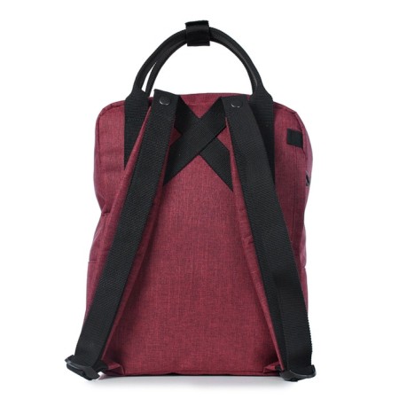 Youth backpack, synthetic fabric, 270x365x130 cm, Bordeaux-2