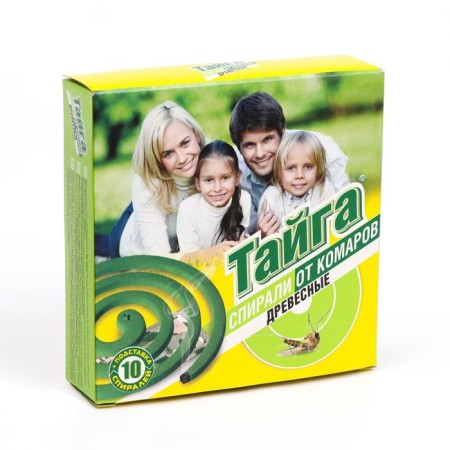 Spirals from mosquitoes "taiga", woody, 10 pcs-3