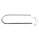 Room electric vehicle, P-shaped, 220x600 mm, D = 25