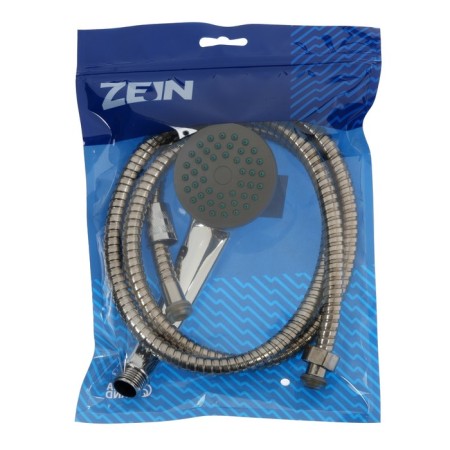 Shower Set Zein Z0101, hose 150 cm, nuts metal, watering can 1 mode-2