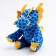 Soft toy "Dragon", 16 cm, blue color