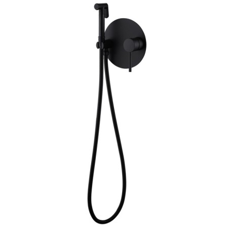 ABBER EMOTION AF8826B bidet, with hygienic shower, hose 150 cm, black-1