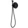 ABBER EMOTION AF8826B bidet, with hygienic shower, hose 150 cm, black