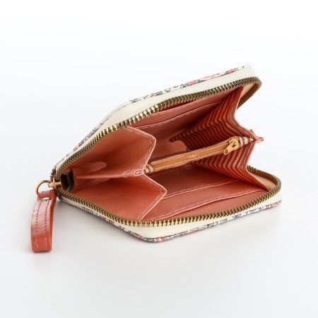 Women's wallet with lightning, white color-4
