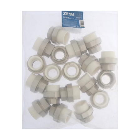 Combined Zein, polypropylene, American, internal thread, d = 25 mm x 3/4 "-3