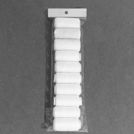 Threads 40/2, 300 m, white color No. 301-2