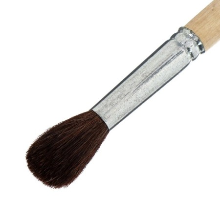 Round Brush No. 10 (clip diameter 10 mm; hair length 30 mm), wooden handle, calligrata-4