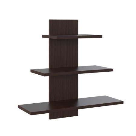 Wall -mounted shelf, 600 × 212 × 600 mm, color wenge-1