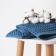 Wafer Boin Boho Boho Boil towel 45*90 cm, col. Blue, 100% HL