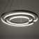 Rigel lamp LED 260W 3000-6000K black and gold 100x100x100 cm Bayerlux