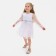Baby dress "Snowflake" Kaftan p. 36 (134-140 cm)