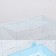 A cage for rodents with sliding pallets 60 x 35 x 47 cm, blue