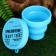 Silicone glass “Adventures are waiting for you”, 150 ml