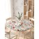 The tablecloth “New Year's deer”, round, oxford, elastic band, size 140x140 cm, diameter 105-120 cm