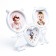 Clock-desktop photo frame "Love" 33 x 25 cm, smooth move, photo D-13.5 cm, D-13 cm watches