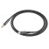 Hoco UPA19, Jack 3.5 mm (M) - Type -C, 1 m, nylon, black cable